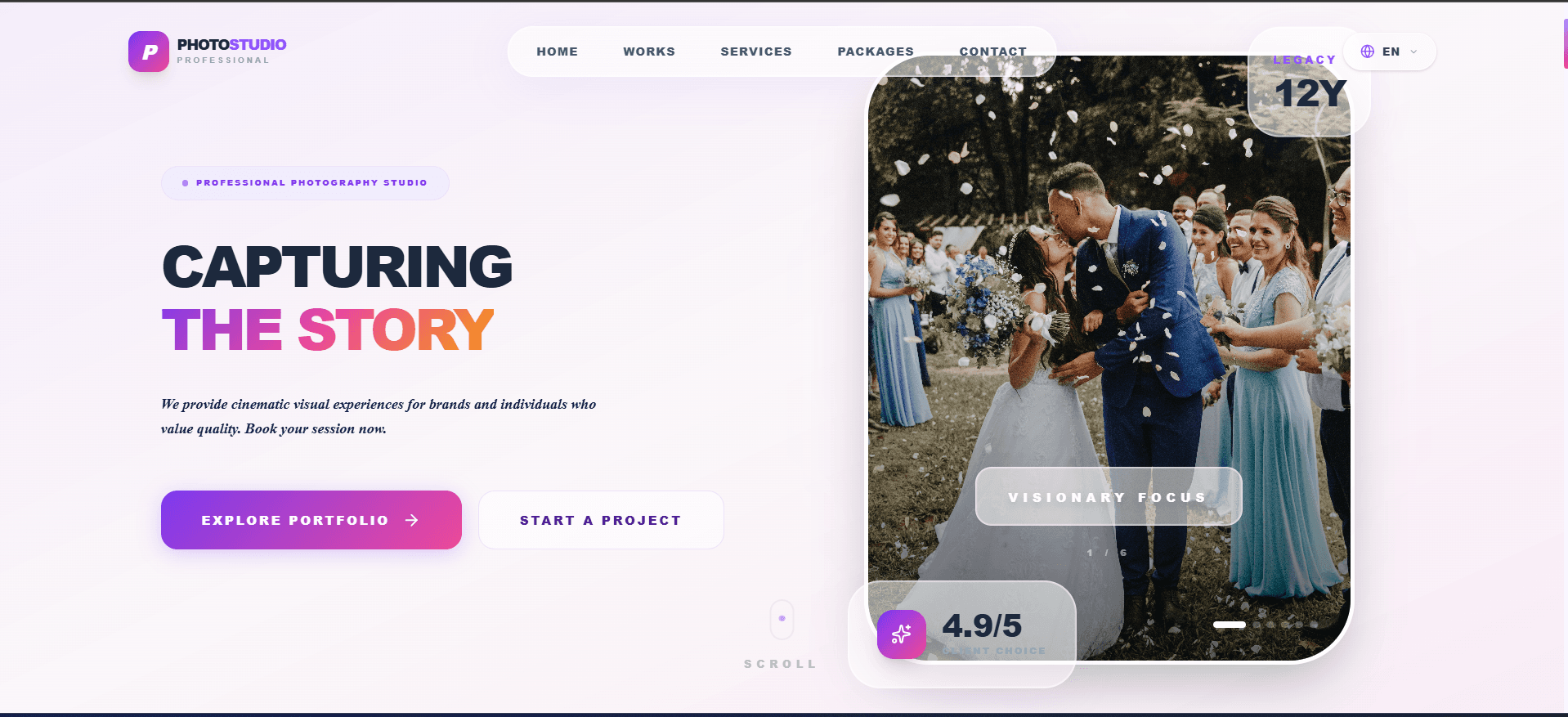 Media Production Website